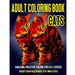 Adult Coloring Book Cats: Amazing Creative Calm For Cat Lovers - Adult Coloring Books For Men Cats