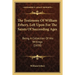 The Testimony Of William Erbery, Left Upon For The Saints Of Succeeding Ages: Being A Collection Of His Writings (1658)