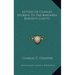 Letters Of Charles Dickens To The Baroness Burdett-Coutts