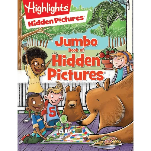 Jumbo Book of Hidden Pictures: Puzzle Activity Book for Kids Packed with More Than 200 Hidden Pictures and Funny Seek and Find Challenges for Ages 6 a