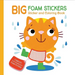 Big Foam Stickers: Sticker & Coloring Book (Cat & Friends)