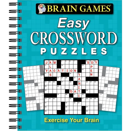 Brain Games - Easy Crossword Puzzles
