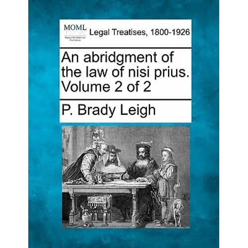 An abridgment of the law of nisi prius. Volume 2 of 2