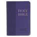 KJV Bible Mini Pocket Faux Leather, Purple)