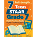 7 Full-Length Texas STAAR Grade 7 Math Practice Tests: Your Path to Confidence, Mastery, and Top Scores on the Texas STAAR Exam