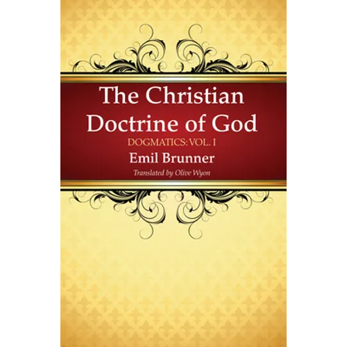 The Christian Doctrine of God