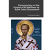 Commentary on the Gospel of St Matthew by Saint John Chrysostom