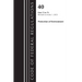 Code of Federal Regulations, Title 40 Protection of the Environment 72-79, Revised as of July 1, 2023