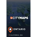 City Maps Ontario California, USA