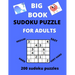 Big Book Sudoku Puzzle for Adults: Best Book of brin games, Large Print Puzzle Book For Adults .