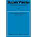 Vorkritische Schriften II. 1757-1777