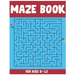 Maze Book for Kids 8-12: Amazing 50 Maze Puzzle Workbook for Kids