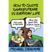 How To Quote Shakespeare In Everyday Life