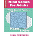 Mind Games for Adults: A Fun & Brain Stimulating Activity Book with Word Puzzles and Mazes
