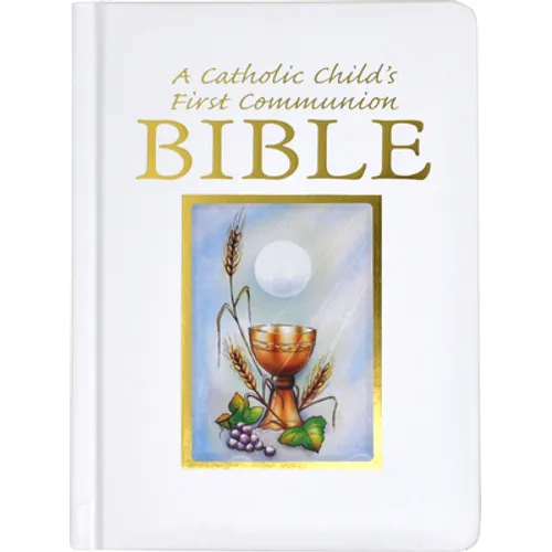 Catholic Childs 1st Communion Bible-NRSV