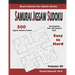 Samurai Jigsaw Sudoku: 500 Easy to Hard Jigsaw Sudoku Puzzles Overlapping into 100 Samurai Style