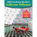 Mid-Century Modern Dollhouse Wallpaper: Color & Cut