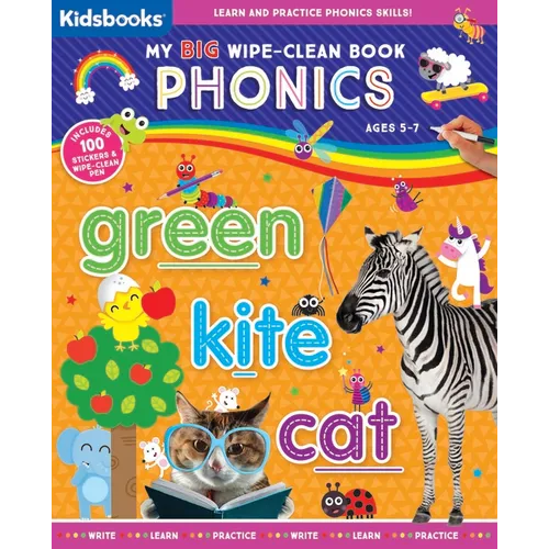 My Big Wipe-Clean Book: Phonics