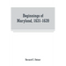 Beginnings of Maryland, 1631-1639