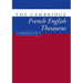 The Cambridge French-English Thesaurus