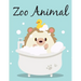 Zoo Animal: An Adult Coloring Book with Fun, Easy, and Relaxing Coloring Pages for Animal Lovers