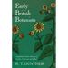 Early British Botanists: Unpublished Garden Writings of Goodyer, Tradescant, and Others