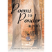 Poems to Ponder Upon