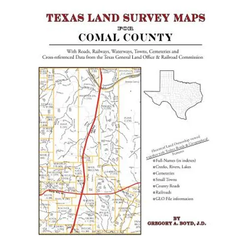 Texas Land Survey Maps for Comal County
