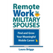 Remote Work for Military Spouses: Find and Grow Your Meaningful Mobile Career