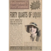 Forty Quarts of Liquor: Fatty Arbuckle and the Death of Virginia Rappe: Hollywood's First Scandal