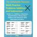 For Scholastic Success: Math Practice Problems Addition and Subtraction - Grades 1-3, Addition, Subtraction, Word Problems, Money, Basic Addit