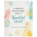 3-Minute Devotions for a Thankful Heart: 180 Readings for Women