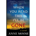 When You Read This I'll Be Gone