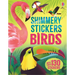 Shimmery Stickers Birds