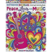 Notebook Doodles Peace, Love, and Music: Coloring & Activity Book