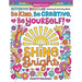 Notebook Doodles Be Kind, Be Creative, Be Yourself!: Coloring and Activity Book