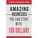Amazing Businesses You Can Start with 100 Dollars