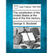 The Constitution of the United States at the End of the First Century.