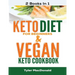 Keto Diet For Beginners AND Vegan Keto Cookbook: 2 Books IN 1