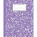 Marble Composition Notebook College Ruled: Lavender Marble Notebooks, School Supplies, Notebooks for School