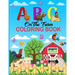 A B C on the Farm Coloring Book: An Activity Book for Toddlers and Preschool Kids to Learn the English Alphabet Letters from A to Z with Farm Animales