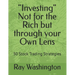 "Investing" Not for the Rich but through your Own Lens: 50 Stock Trading Strategies