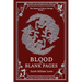 Blood on Blank Pages