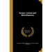 Essays, Critical and Miscellaneous