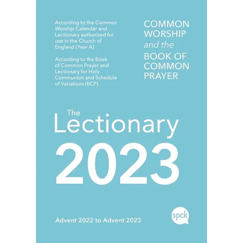 Common Worship Lectionary 2023