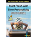 Start Fresh with Slow Productivity Guided Journal: New Year, Slow Pace, Big Gains, No burnout