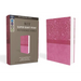 NIV, Super Giant Print Reference Bible, Giant Print, Imitation Leather, Pink, Red Letter Edition