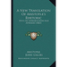 A New Translation Of Aristotle's Rhetoric: With An Introduction And Appendix (1823)