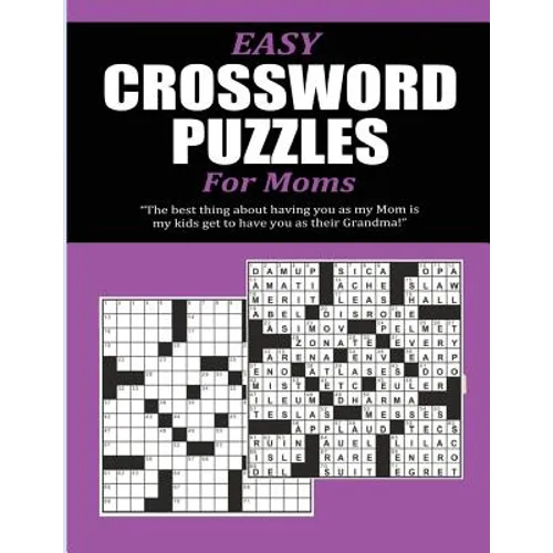 Easy Crossword Puzzles for Moms