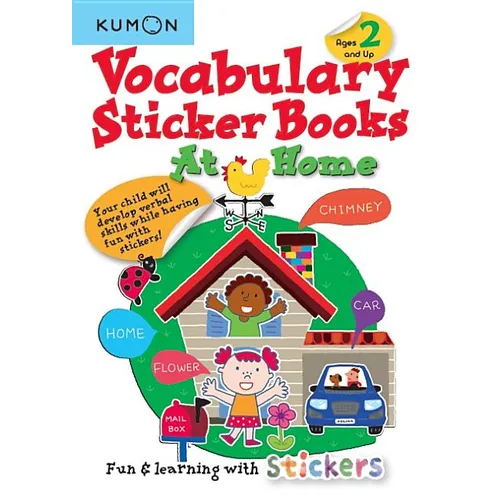 Kumon Vocabulary Sticker Books at Home